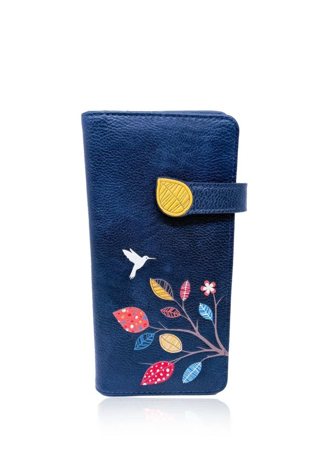 Rio Blue Long Wallet