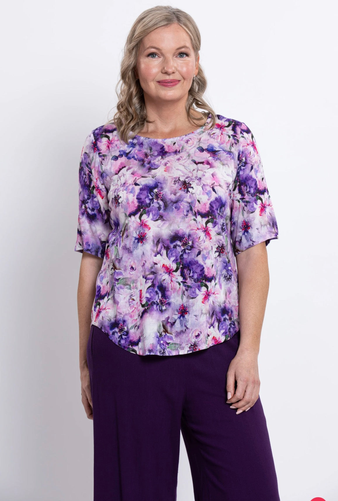 Liza Top, Royale Dynasty, Linen Bamboo