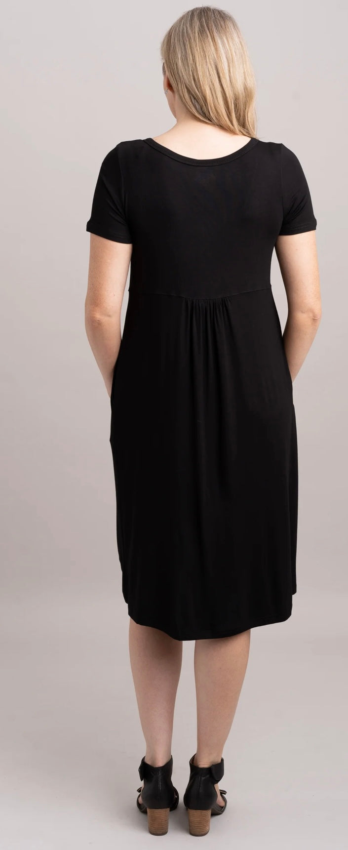 Bamboo Nelly S/S Dress - Black