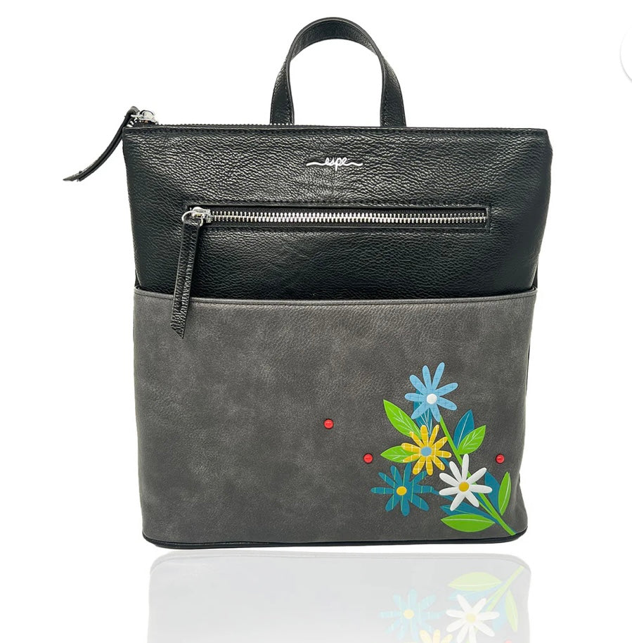Marigold Convertible Backpack Grey