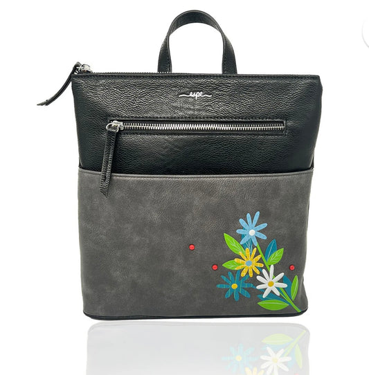 Marigold Convertible Backpack Grey