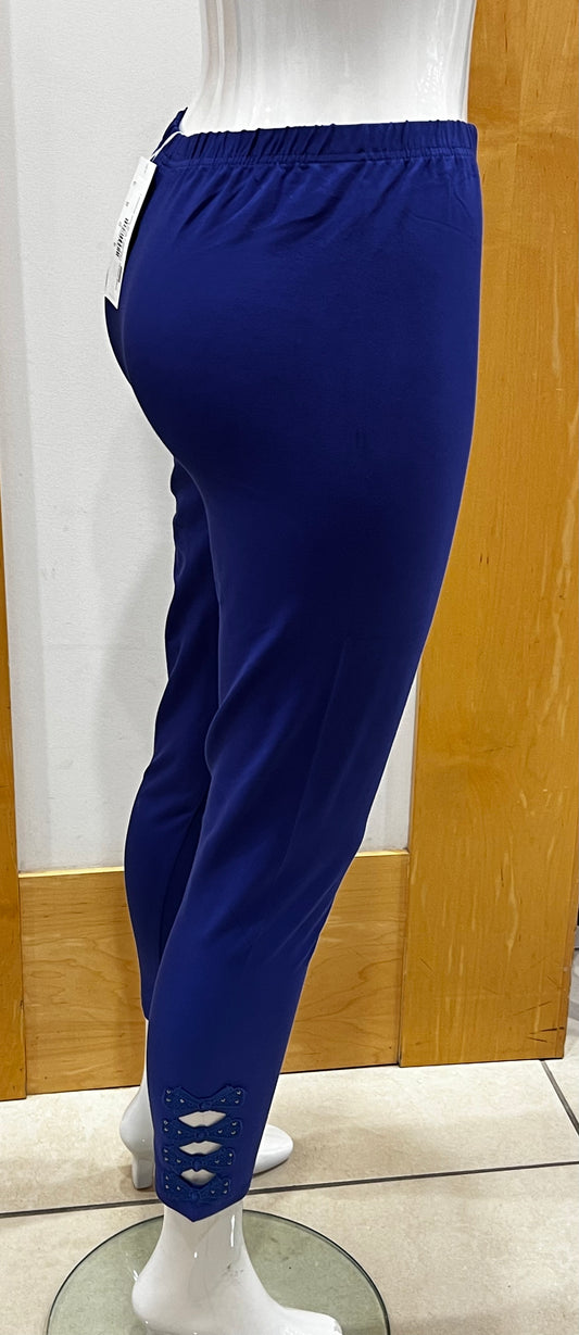 Legging with Bow Leg0001 Royal Blue