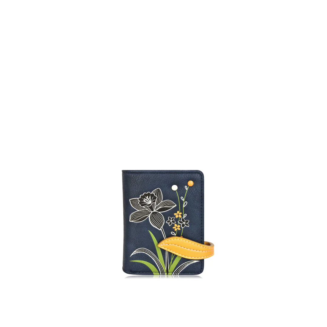 Daffodil small wallet Blue