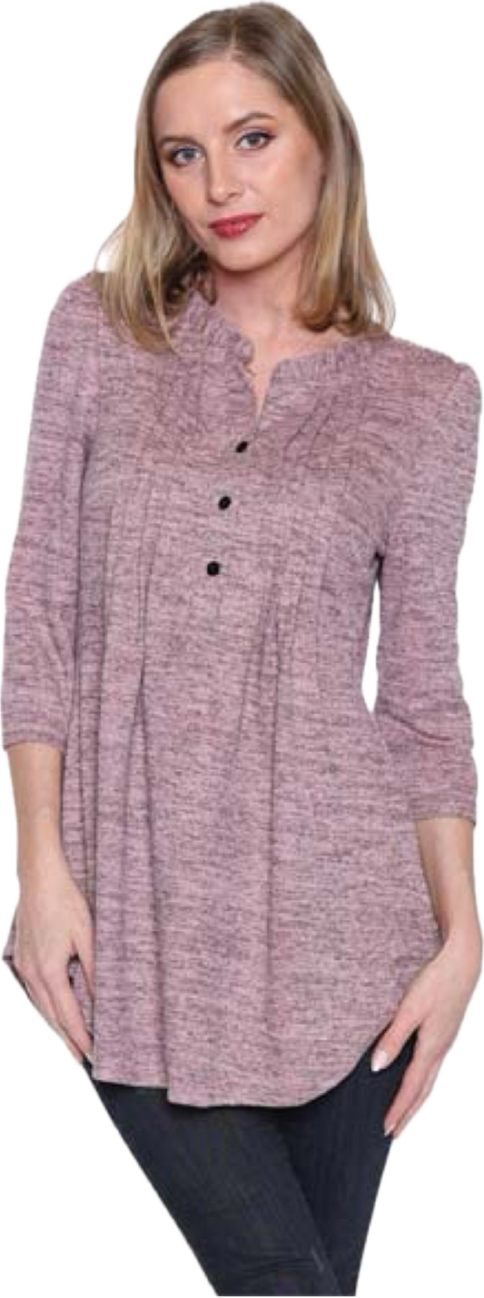 Dusty Rose tunic T5117