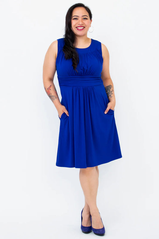 Roam Dress, Violet, Bamboo