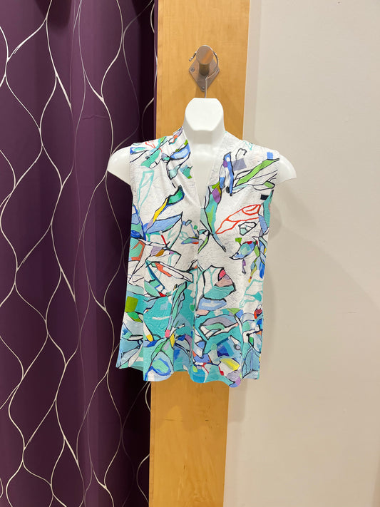 Multi Coloured Knit Tank 25612