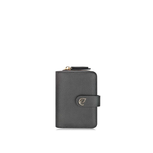 Grey Cora Small Zip Wallet