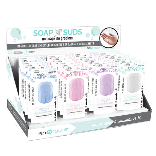 On the go soap sheets