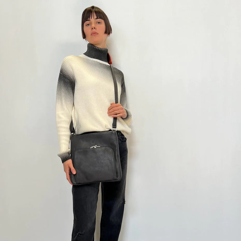 Pastel Grey Messenger