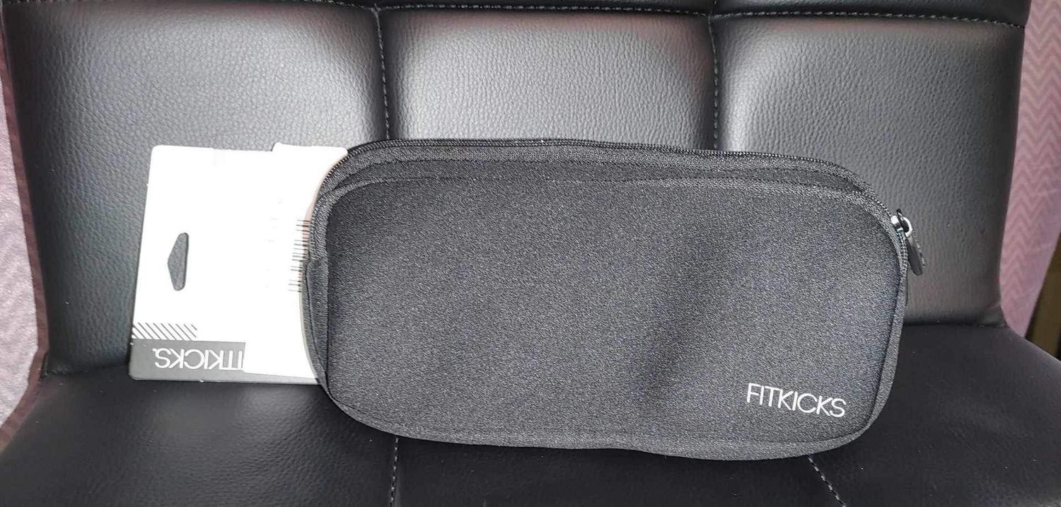 Black Fitzip Belt Bag