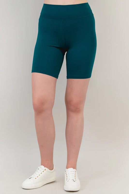 Bamboo Hallie Shorts, Teal