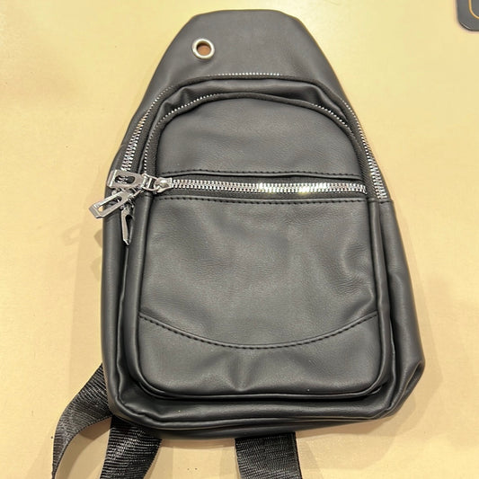 Black sling backpack ION101