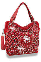 Red web bling