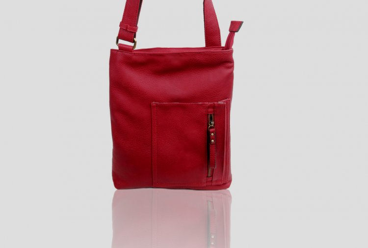 Red Jodi Crossbody purse