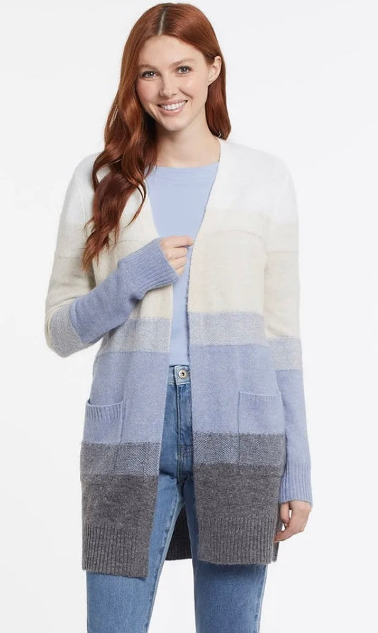 Long Open Front Cardigan