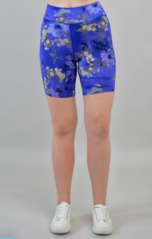 Bamboo Hallie Shorts, Violet Garden