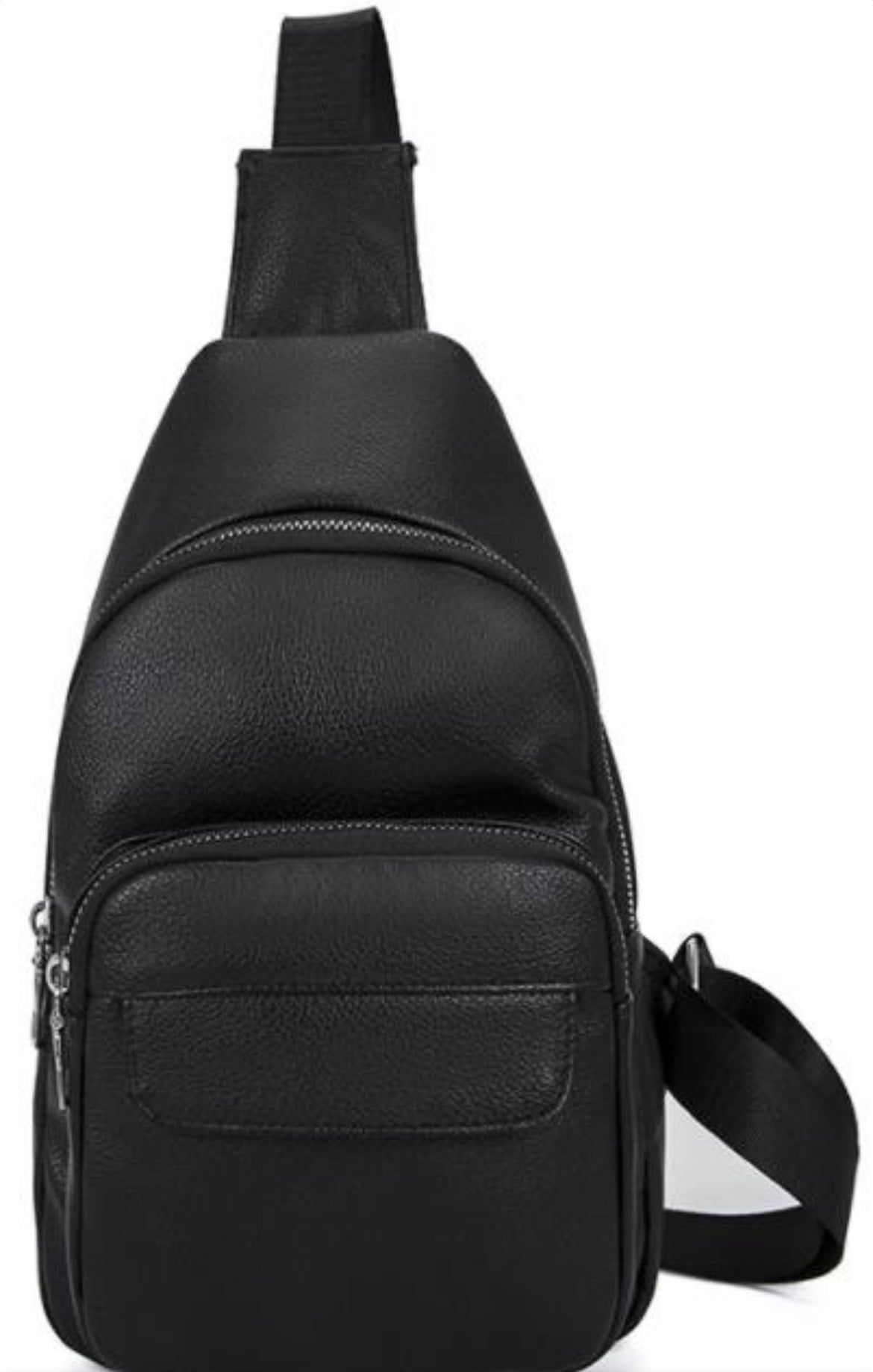 Black sling back purse SL916