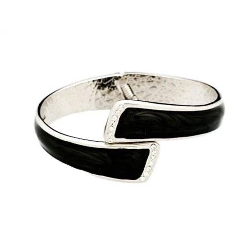 Black bracelet/purse hanger
