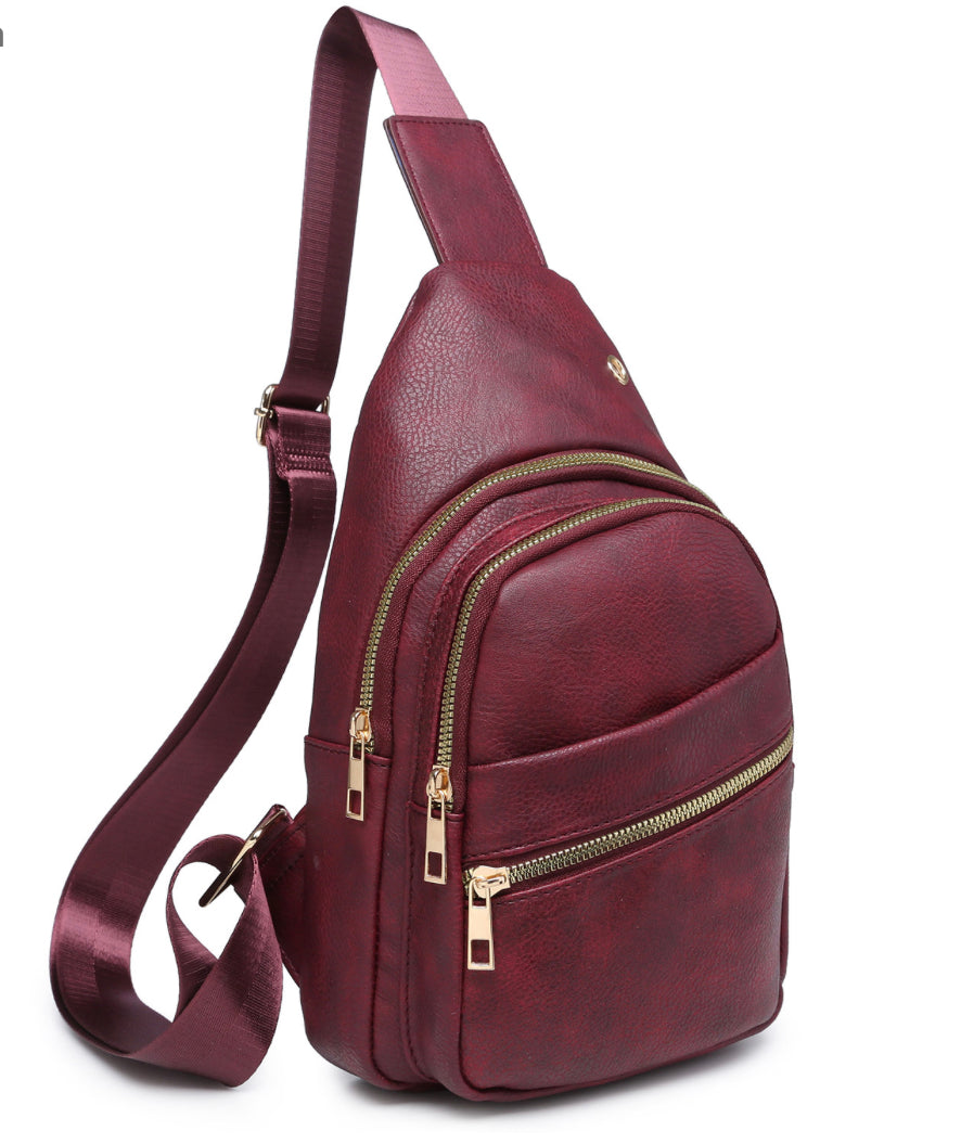 Wine fashion sling backpack BC1191