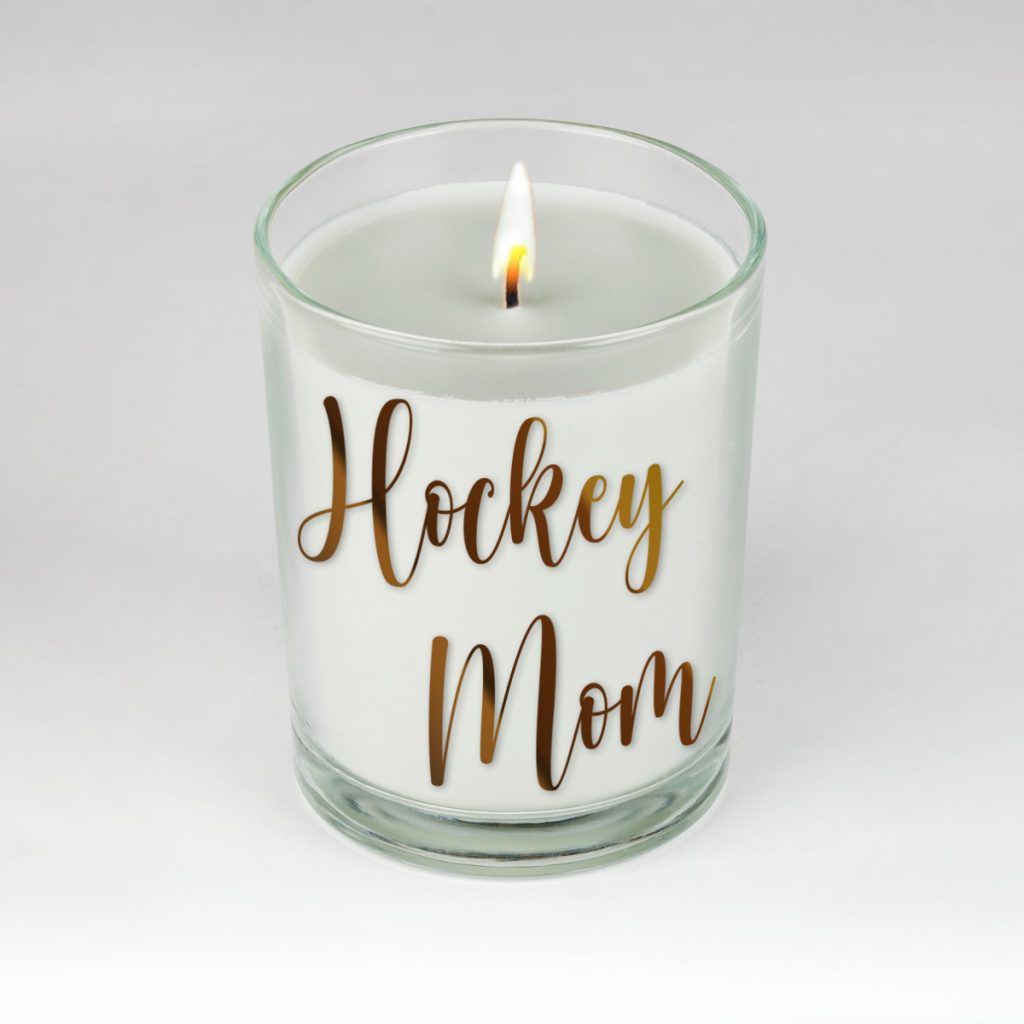 Soy candles Hockey mom