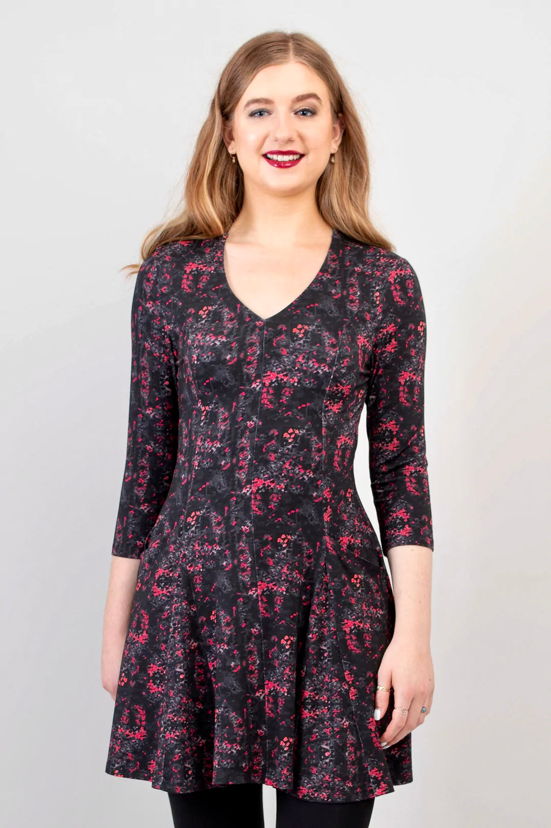 Bamboo Wilma tunic - Cherry Jam