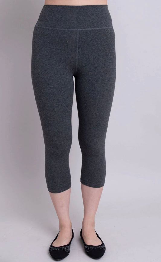 Bamboo Riley capris Graphite