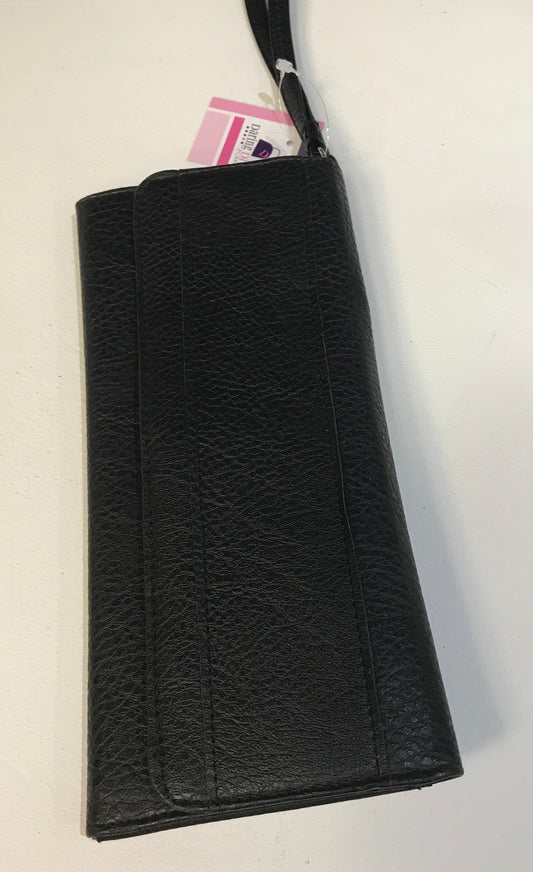 Black clutch wallet