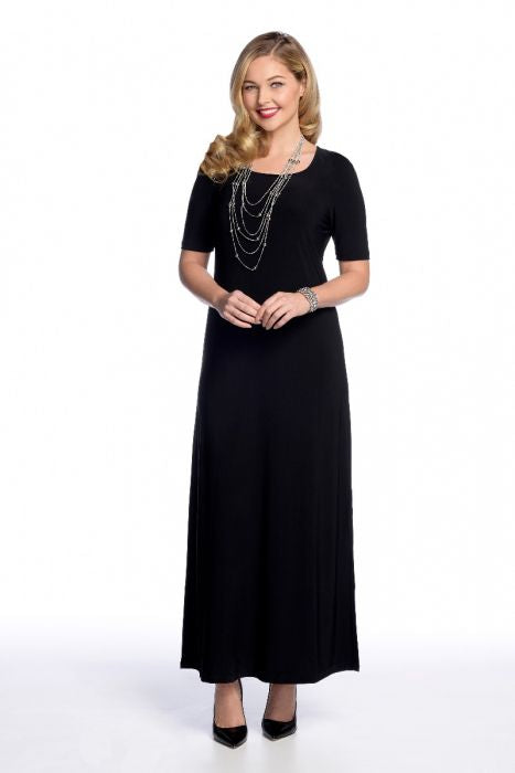 Black maxi dress by red coral