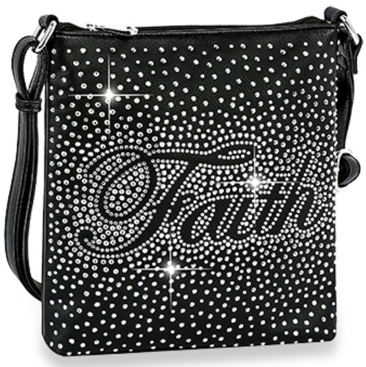 Faith Bling crossbody purse
