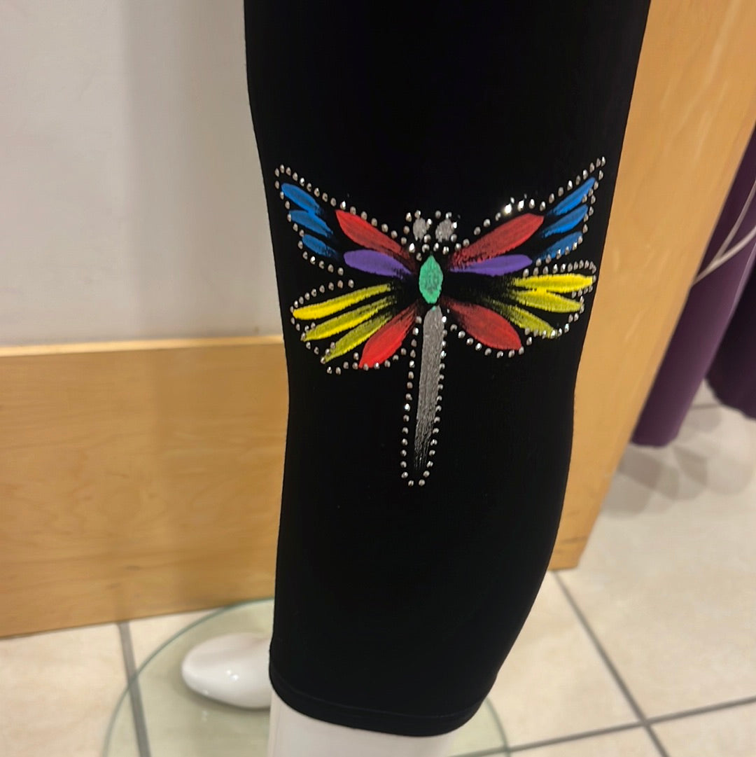 Capri Dragonfly Paint with Bling CAP5006
