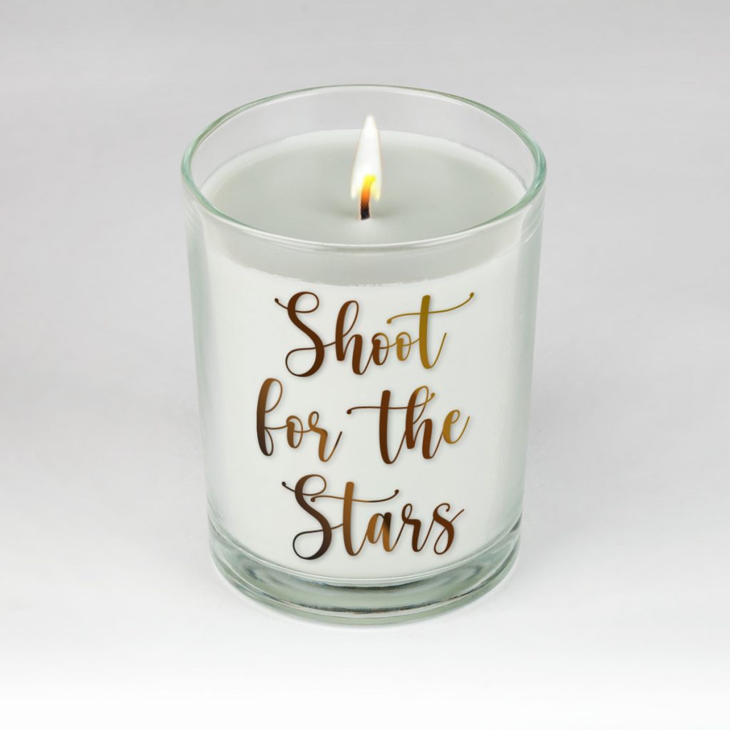 Soy candles Shoot for the stars