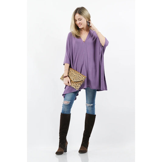 Lilacgrey oversized sweater premium fabric