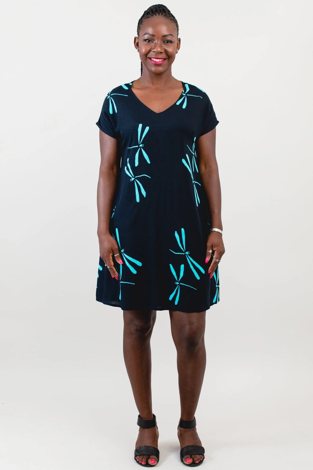 Local Fashion: Turquoise Dragonfly Dress