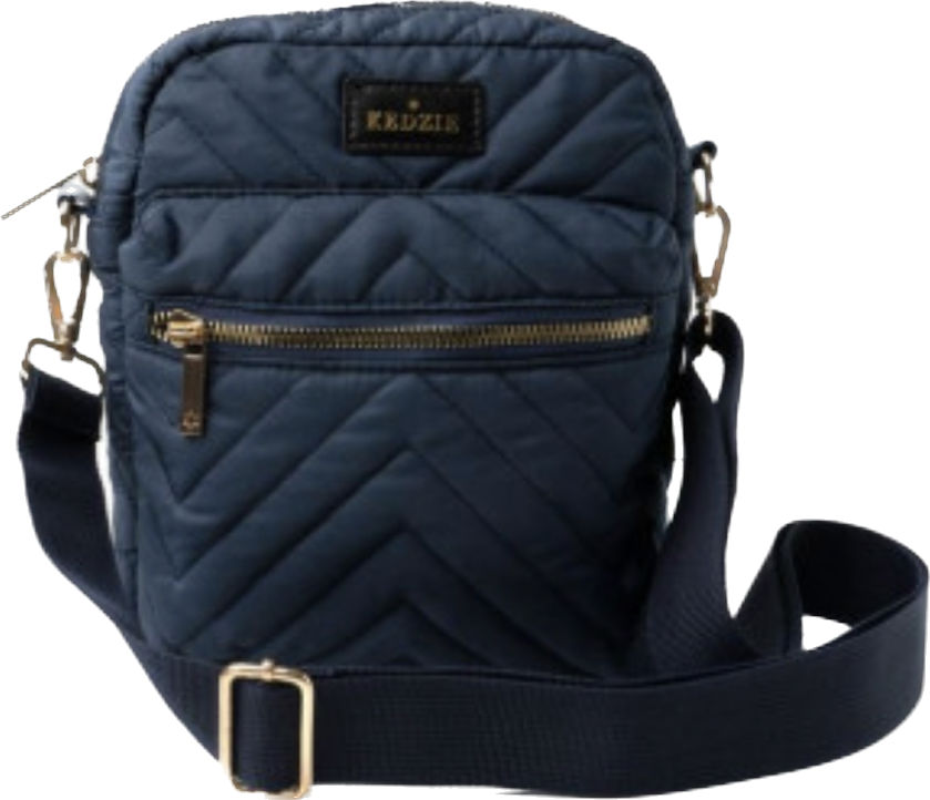 Navy Quilted Crossbody KDZCNC-NVY